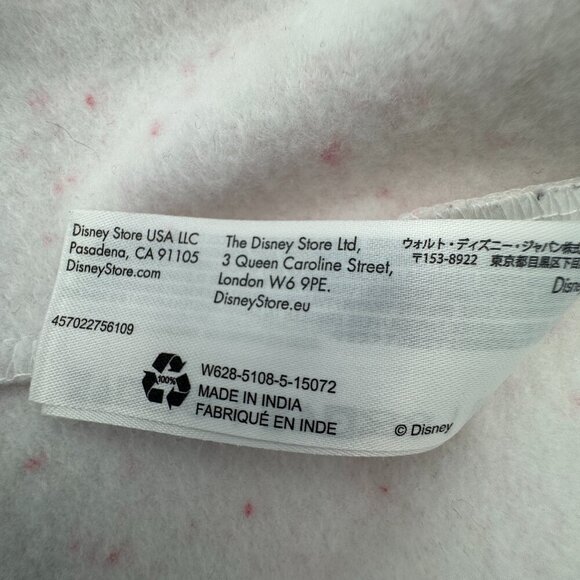 Disney Store Mickey Mouse LOVE Zip Up Hoodie Jacket Small - Picture 10 of 10